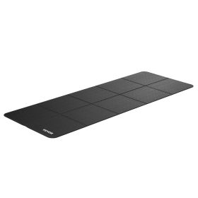 Foldable Walking Pad Treadmill Mat, 1/4" Thick, 24" x 68" Exercise Equipment Mat for Elliptical on Carpet Hardwood Floor
