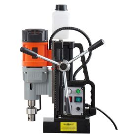 Magnetic Drill Press, 1550 W, 2.4 in Boring Diameter, 2922 lbf Power Mag Drill Press, 0-600 RPM Adjustable Speed, Morse Taper, M3-M16 Tapping