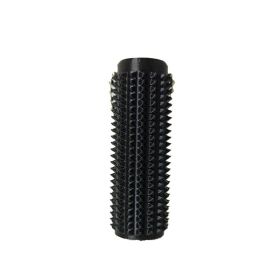 Rainbow Textured Silicone Fidget Stress Relief Keychain - Portable Palm Massager for Anxiety, Focus & Relaxation, Perfect for Travel, Work & Scho (Color: Black)