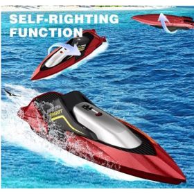 4DRC S5 RC Boat For Pools And Lakes, 2.4 GHz 20MPH Racing Boats, Rechargeable Battery,Low Battery Alarm,Gifts For Boys Girls,Logistics Is Randoml (Option: As picture)